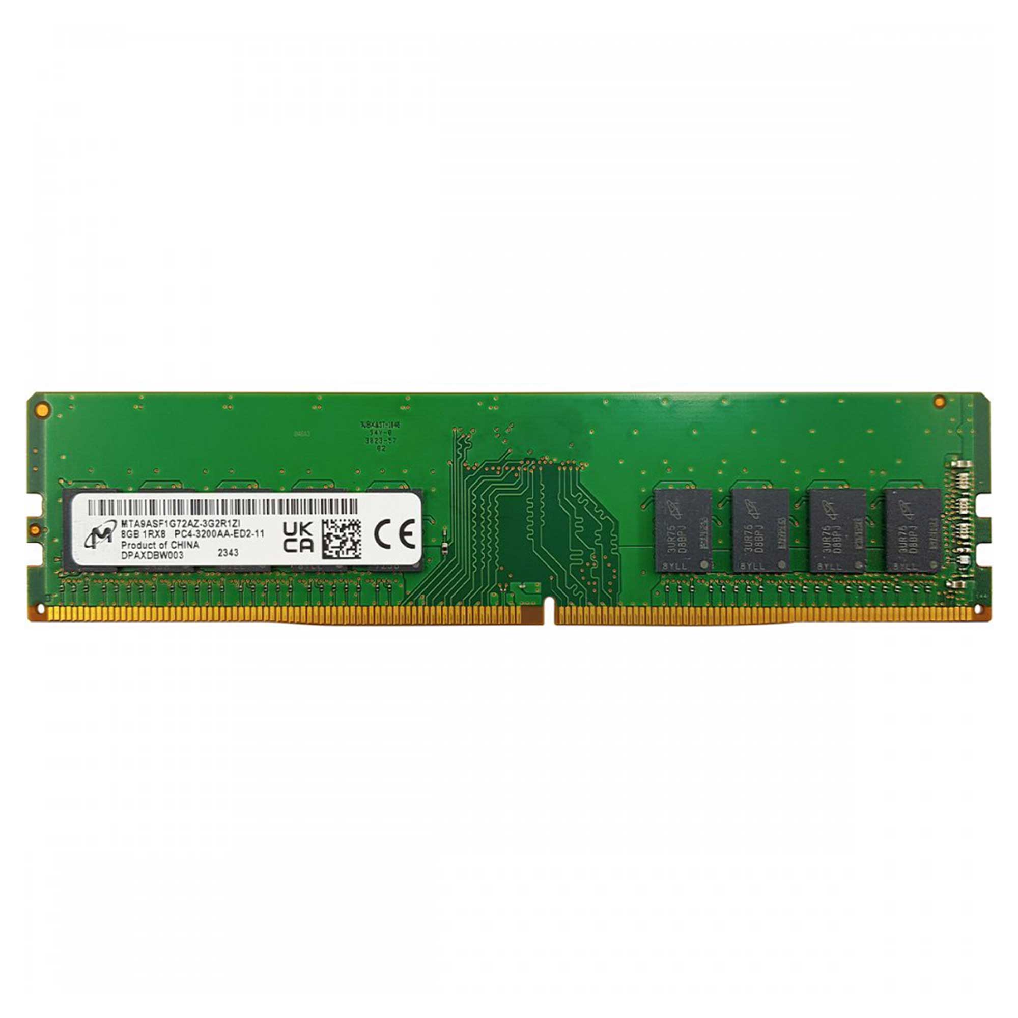 Micron MTA9ASF1G72AZ-3G2R1ZI 8GB DDR4 ECC UDIMM