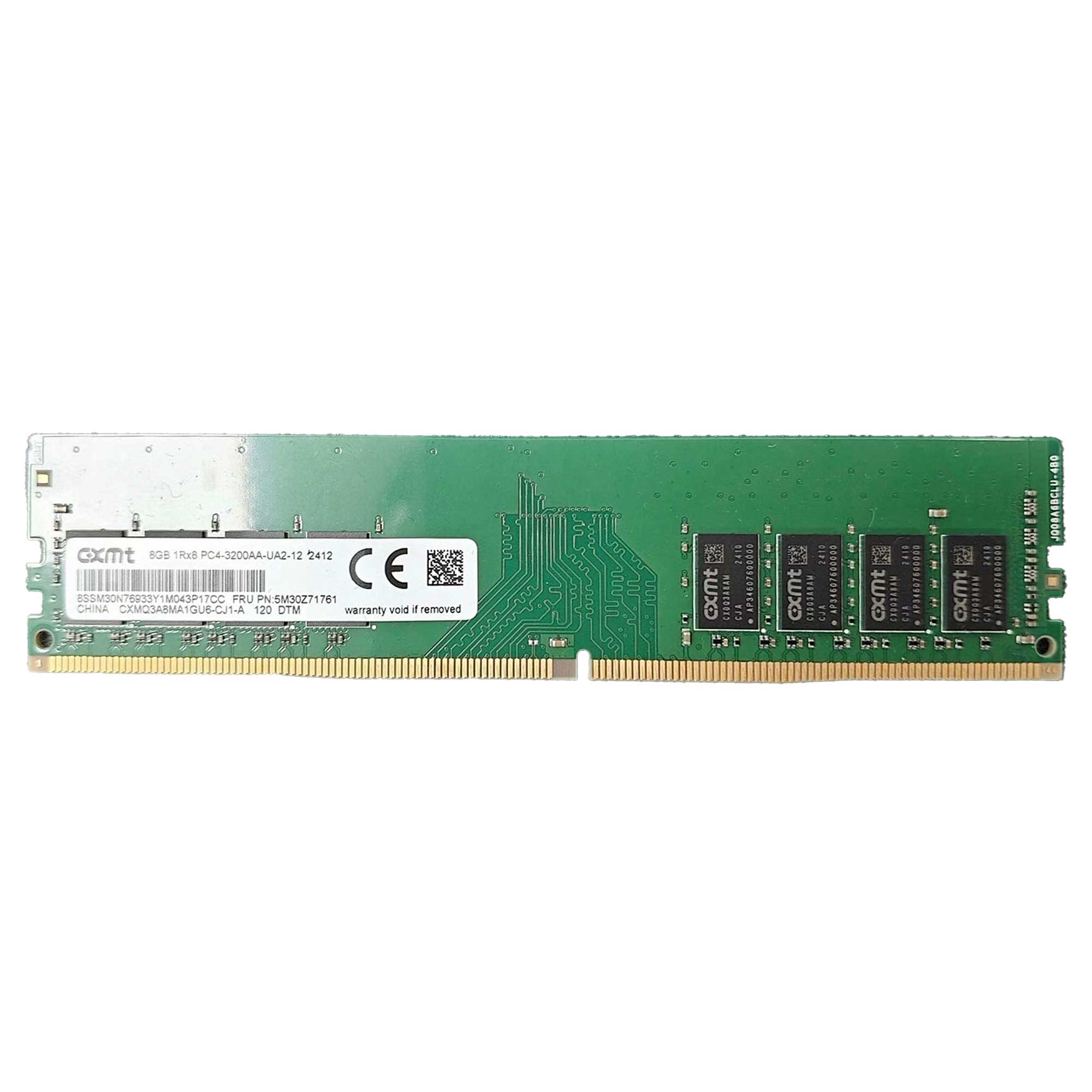 CXMT CXMQ3A8MA1GU6-CJ1-A 8GB DDR4 3200MHz Masaüstü Bellek